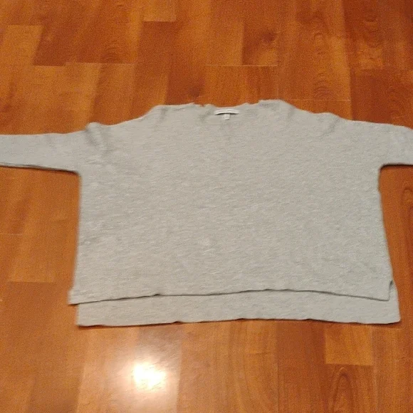 Autumn Cashmere Gray Sweater - Picture 6 of 9
